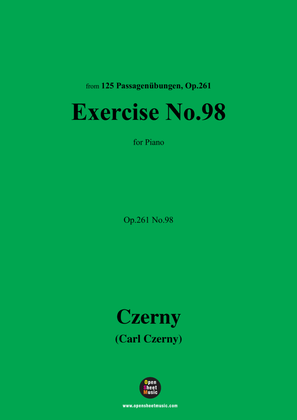 C. Czerny-Exercise No.98,Op.261 No.98