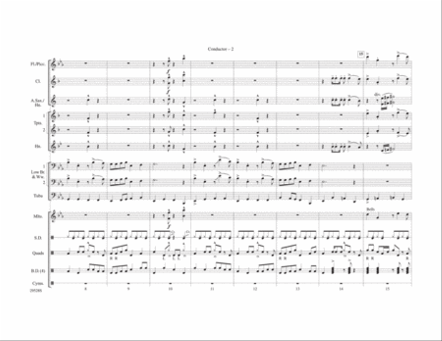 (Meet) The Flintstones Marching Band scores gallery preview page 3