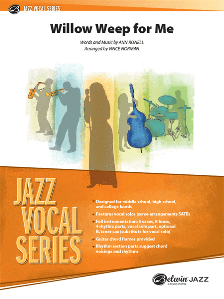 Willow Weep for Me Willow Weep for Me Jazz Ensemble scores gallery preview page 1