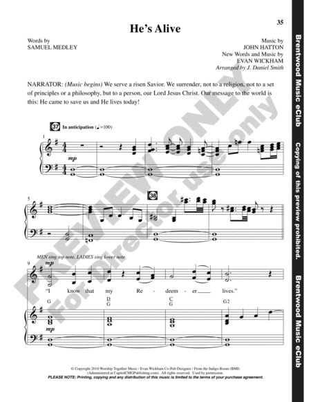 He Came for Us (Soprano/Alto Rehearsal Track) image number null