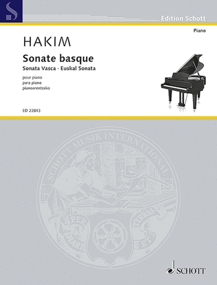 Book cover for Sonate basque