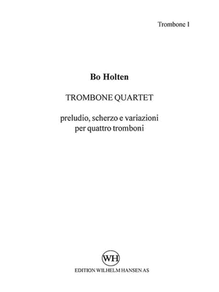Book cover for Trombone Quartet