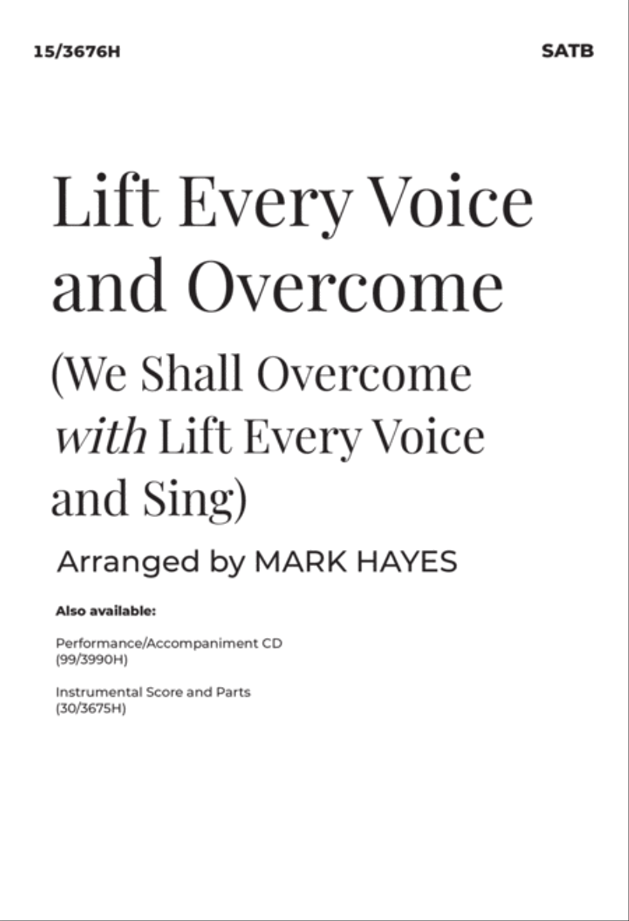 Lift Every Voice and Overcome