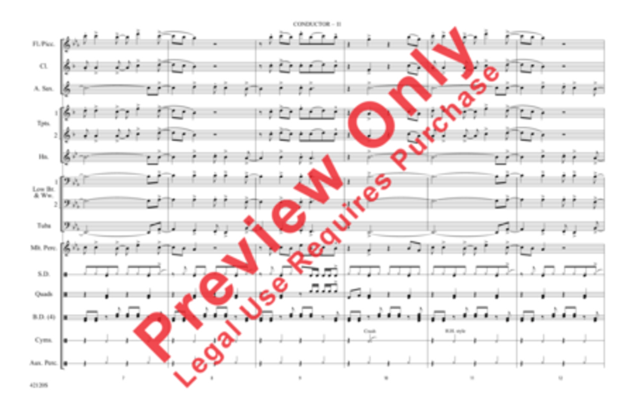 Shorties #20 Shorties #20 Marching Band scores gallery preview page 12