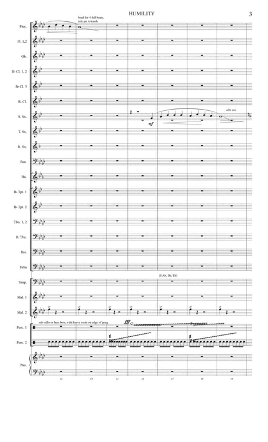 Humility Concert Band scores gallery preview page 5