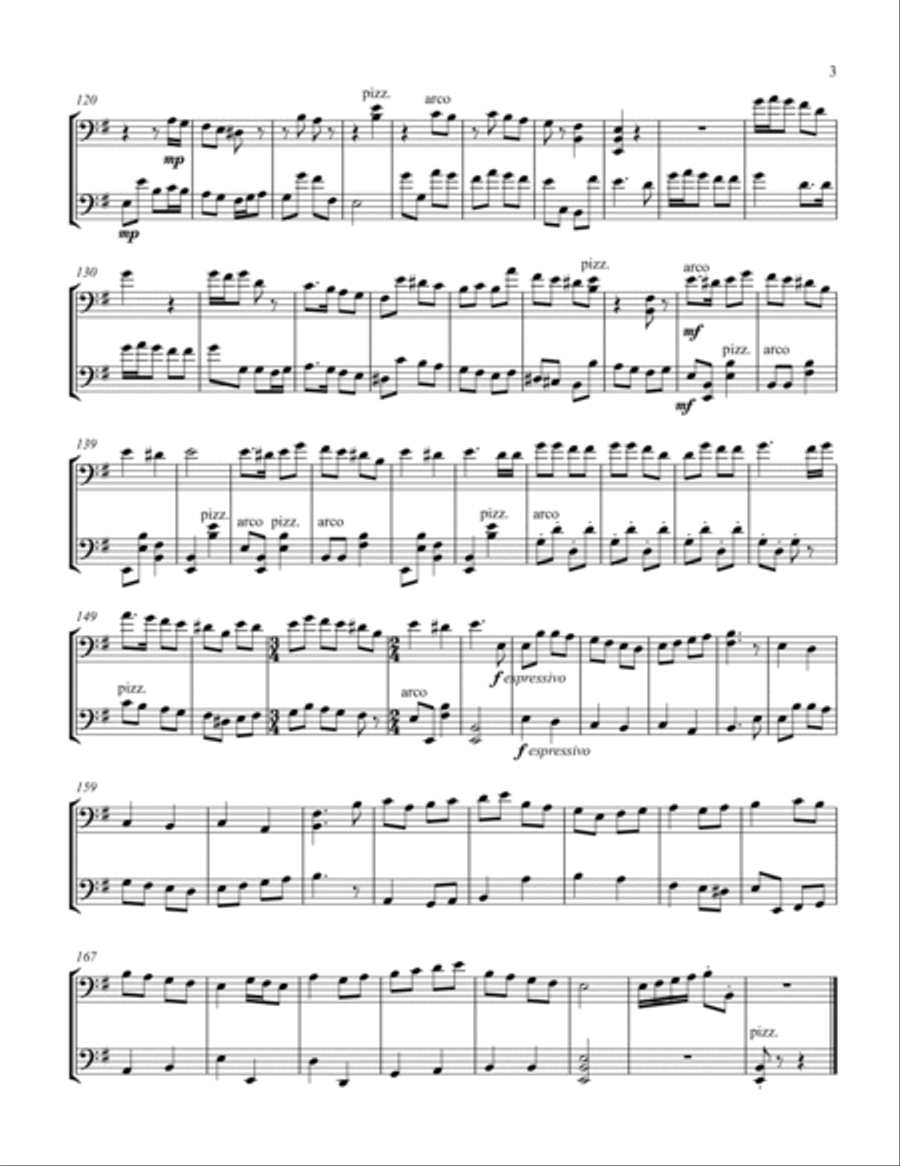 God Rest Ye Merry Gentlemen Medley God Rest Ye Merry Gentlemen Medley String Duet scores gallery preview page 4