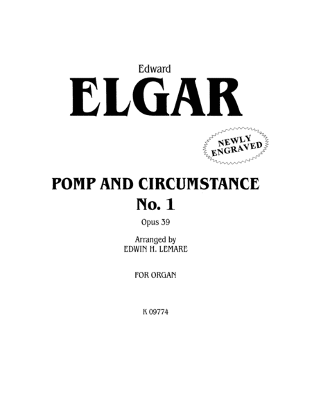 Pomp and Circumstance No. 1 in D, Op. 39
