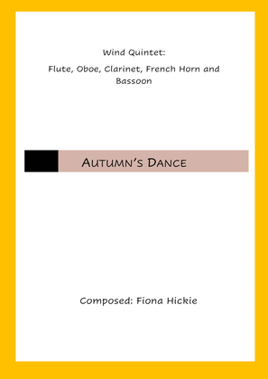Book cover for Autumn's Dance
