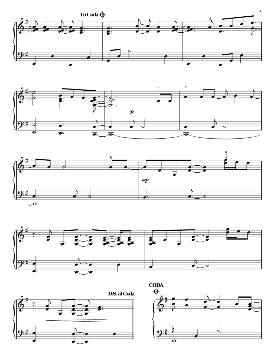100 Years Piano Solo scores gallery preview page 3