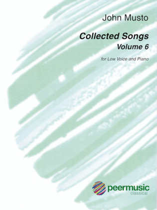 Book cover for Collected Songs, Volume 6