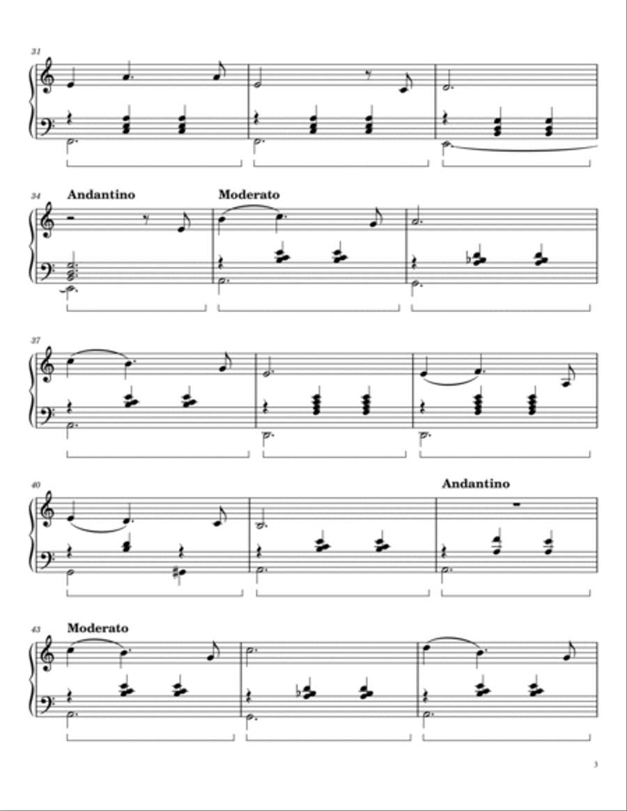 Reflections Toshifumi Hinata Piano Solo scores gallery preview page 3