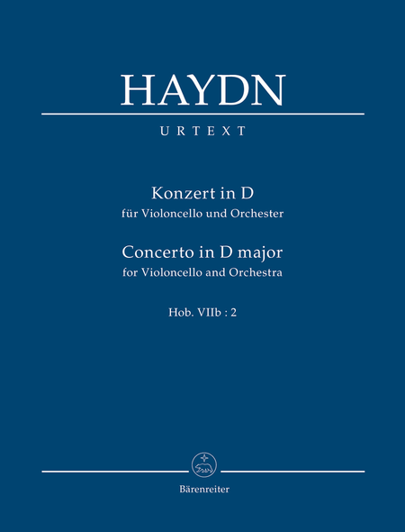 Concerto in D major for Violoncello and Orchestra