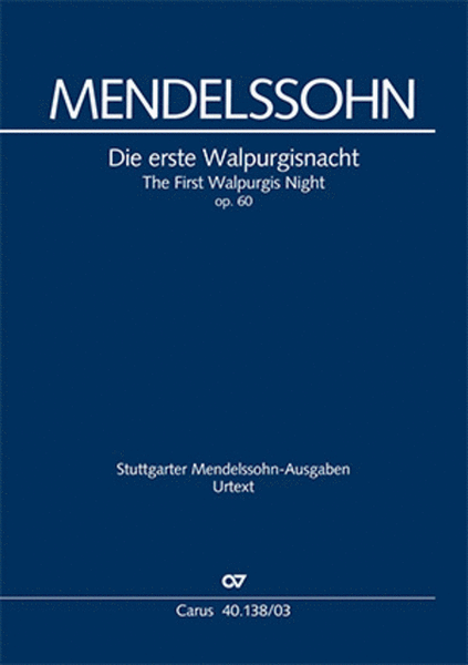 The First Walpurgis Night. A Poem by Goethe