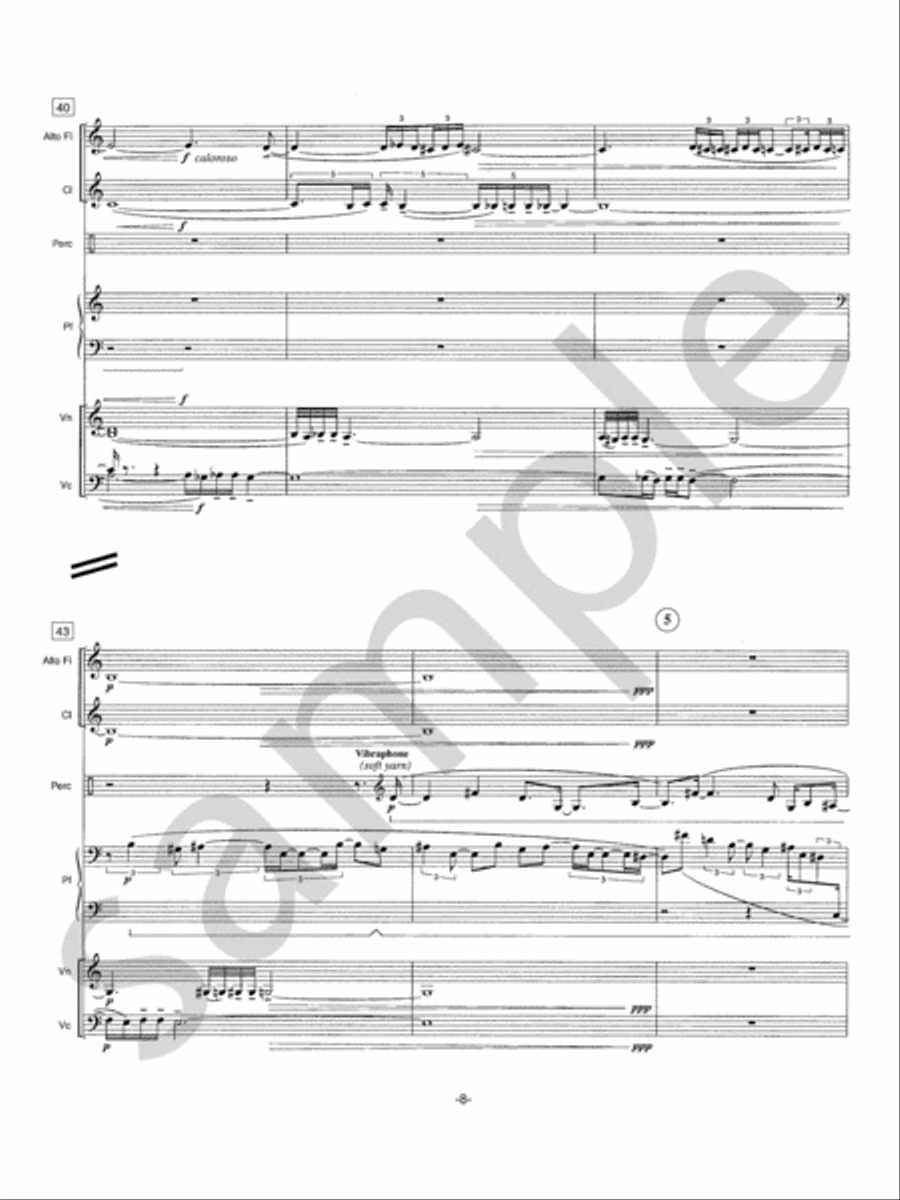 Ad Parnassum Chamber Music scores gallery preview page 9