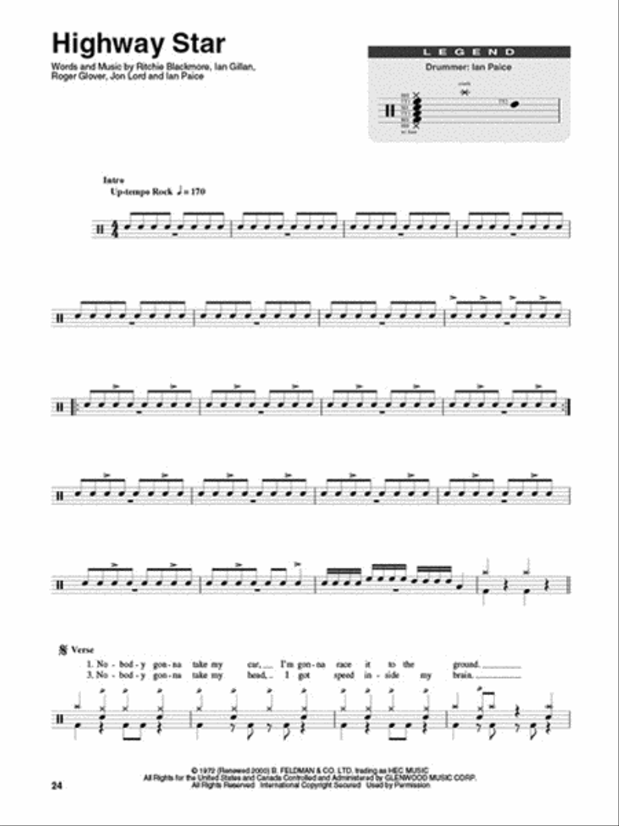 Rock Band Rock Band Drums scores gallery preview page 3