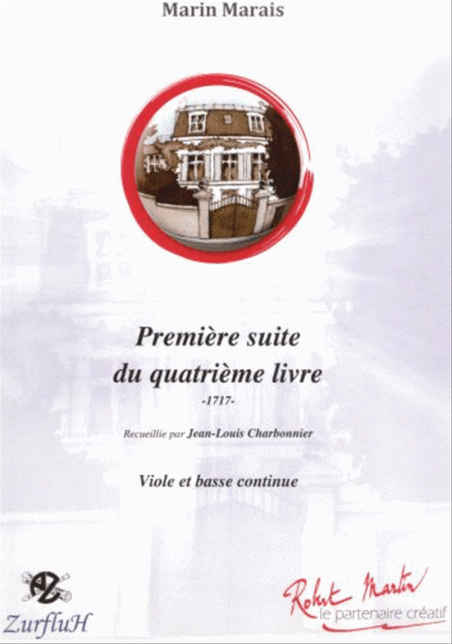 Premiere suite du 4e livre de marin marais