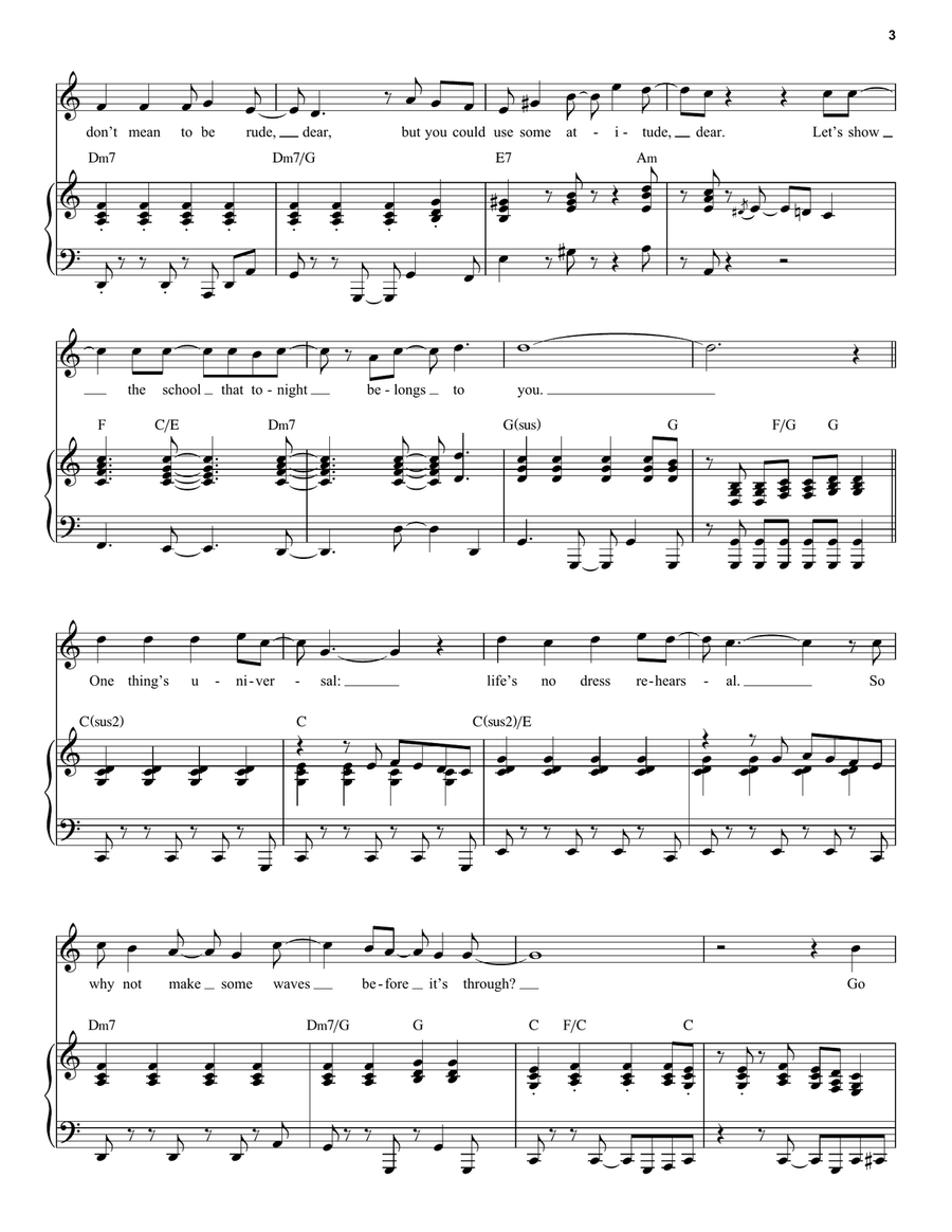 Tonight Belongs To You (from The Prom: A New Musical) Voice scores gallery preview page 3