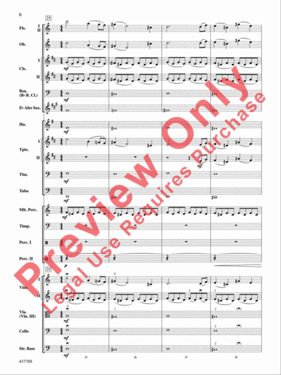 Godzilla Full Orchestra scores gallery preview page 7
