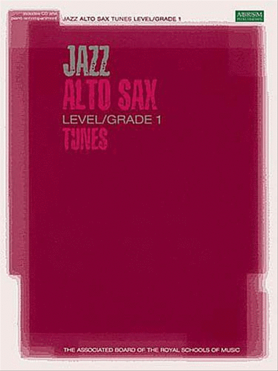 Jazz Alto Sax Level/Grade 1 Tunes/Part & Score & CD Alto Saxophone scores gallery preview page 1