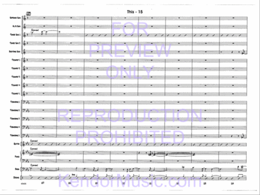 This Jazz Ensemble scores gallery preview page 17