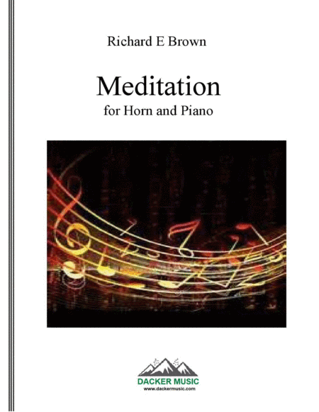 Meditation for Horn and Piano image number null