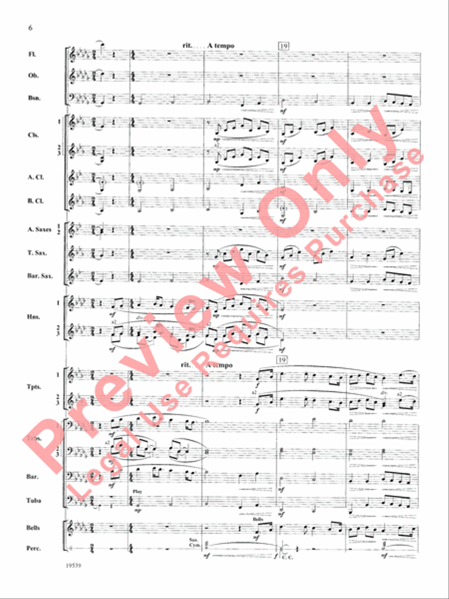 Two Irish Sketches Two Irish Sketches Concert Band scores gallery preview page 7