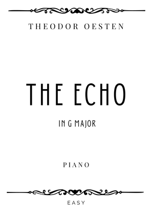 Book cover for Oesten - The Echo (Das Echo) in G Major - Easy