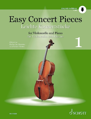 Book cover for Easy Concert Pieces Volume 1