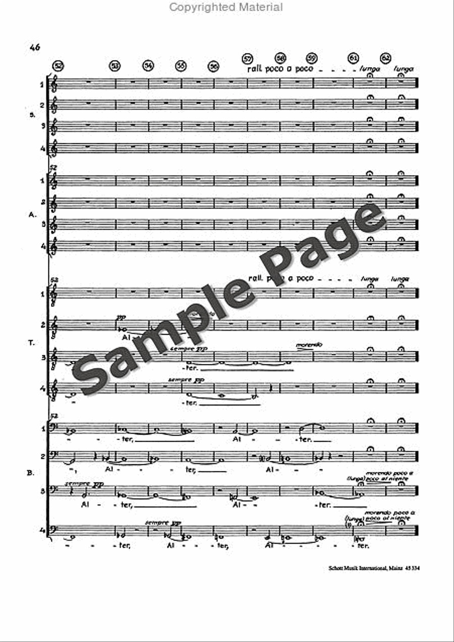 3 Phantasien 4-Part scores gallery preview page 47