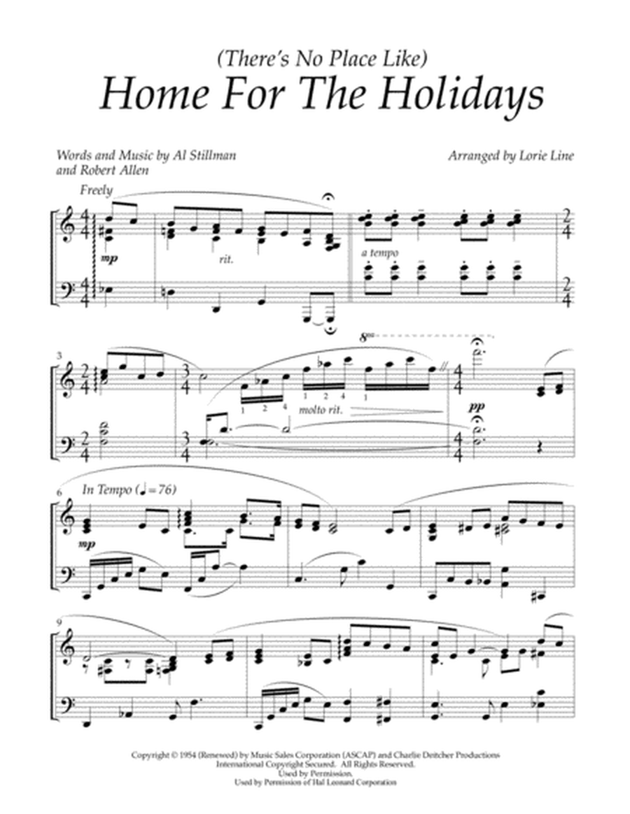 (There's No Place Like) Home For The Holidays