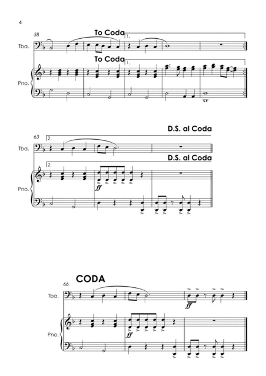 Chorando Se Foi (Lambada) Piano scores gallery preview page 6