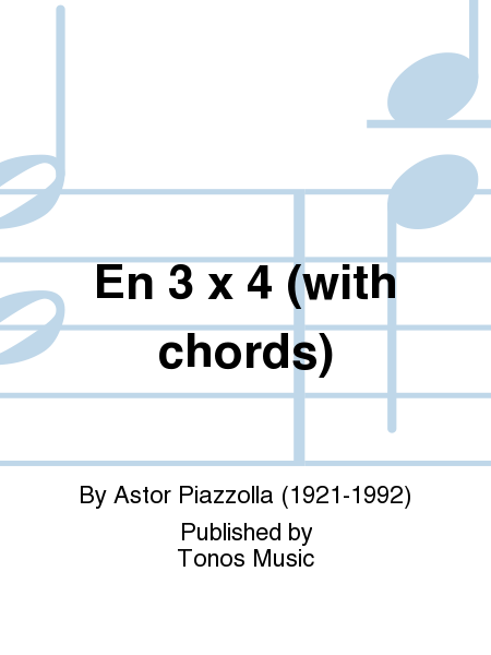 En 3 x 4 (with chords)