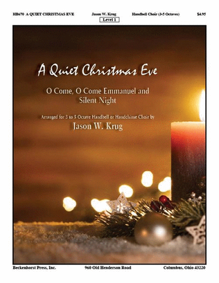Book cover for A Quiet Christmas Eve - 3-to-5 octaves