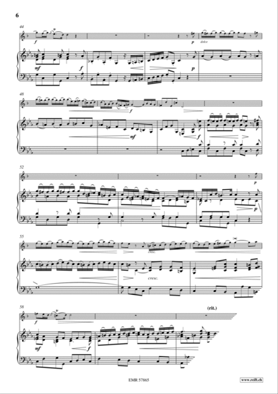 Concerto Clarinet Solo scores gallery preview page 7