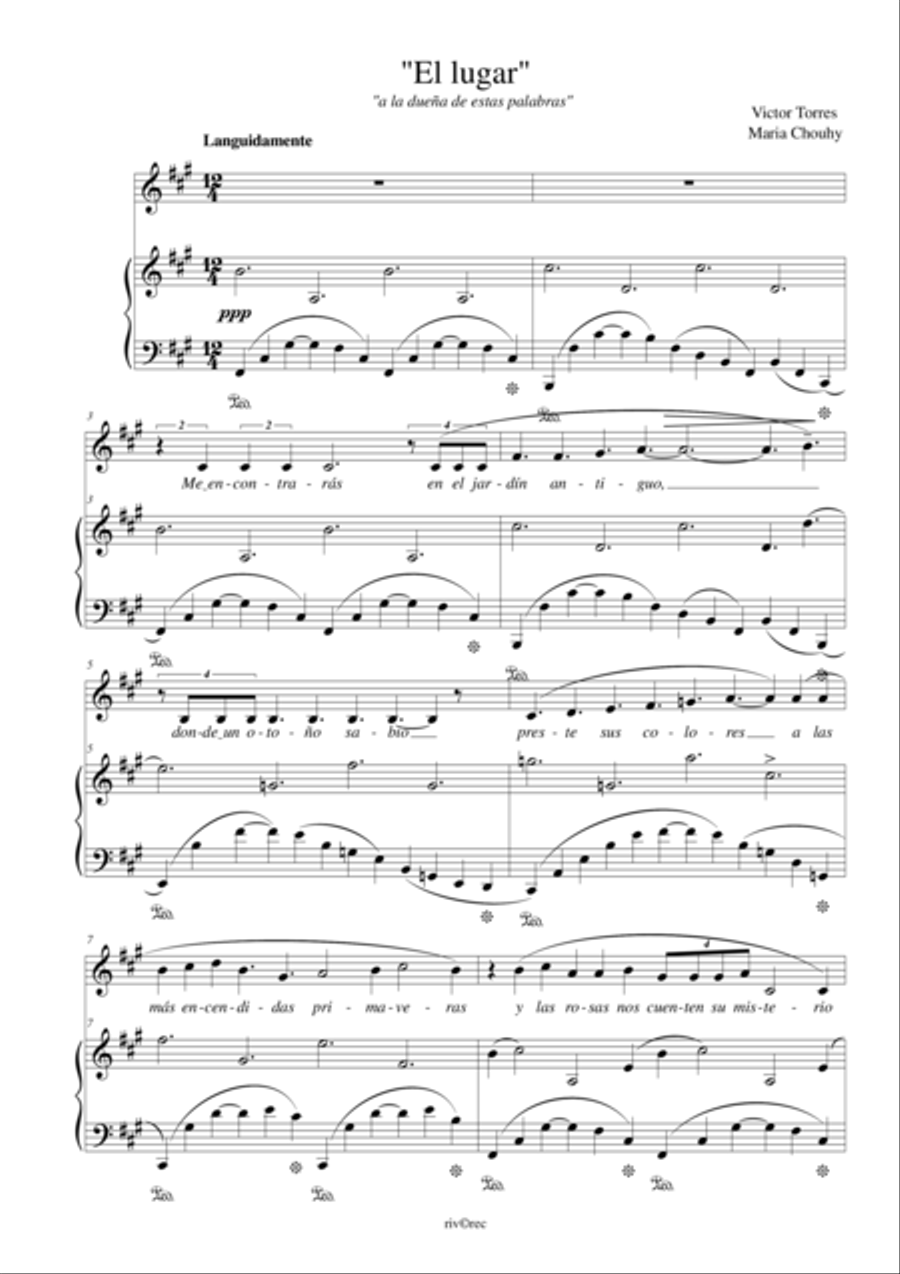 El lugar El lugar 4-Part scores gallery preview page 1