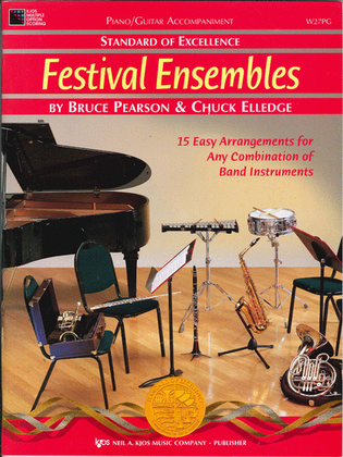 Book cover for Standard of Excellence: Festival Ensembles-Piano/Guitar