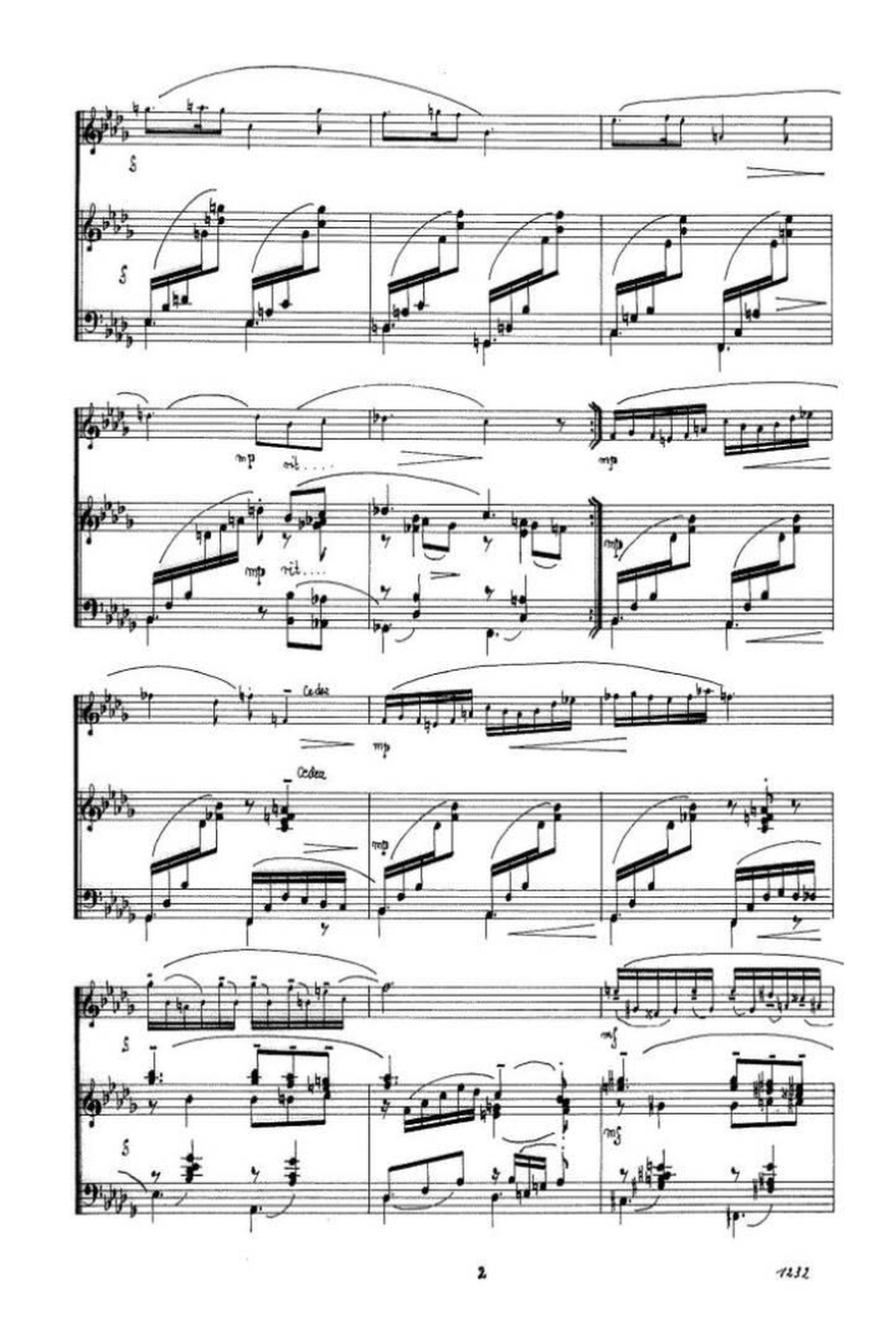 Au fil de l'eau Clarinet Solo scores gallery preview page 2