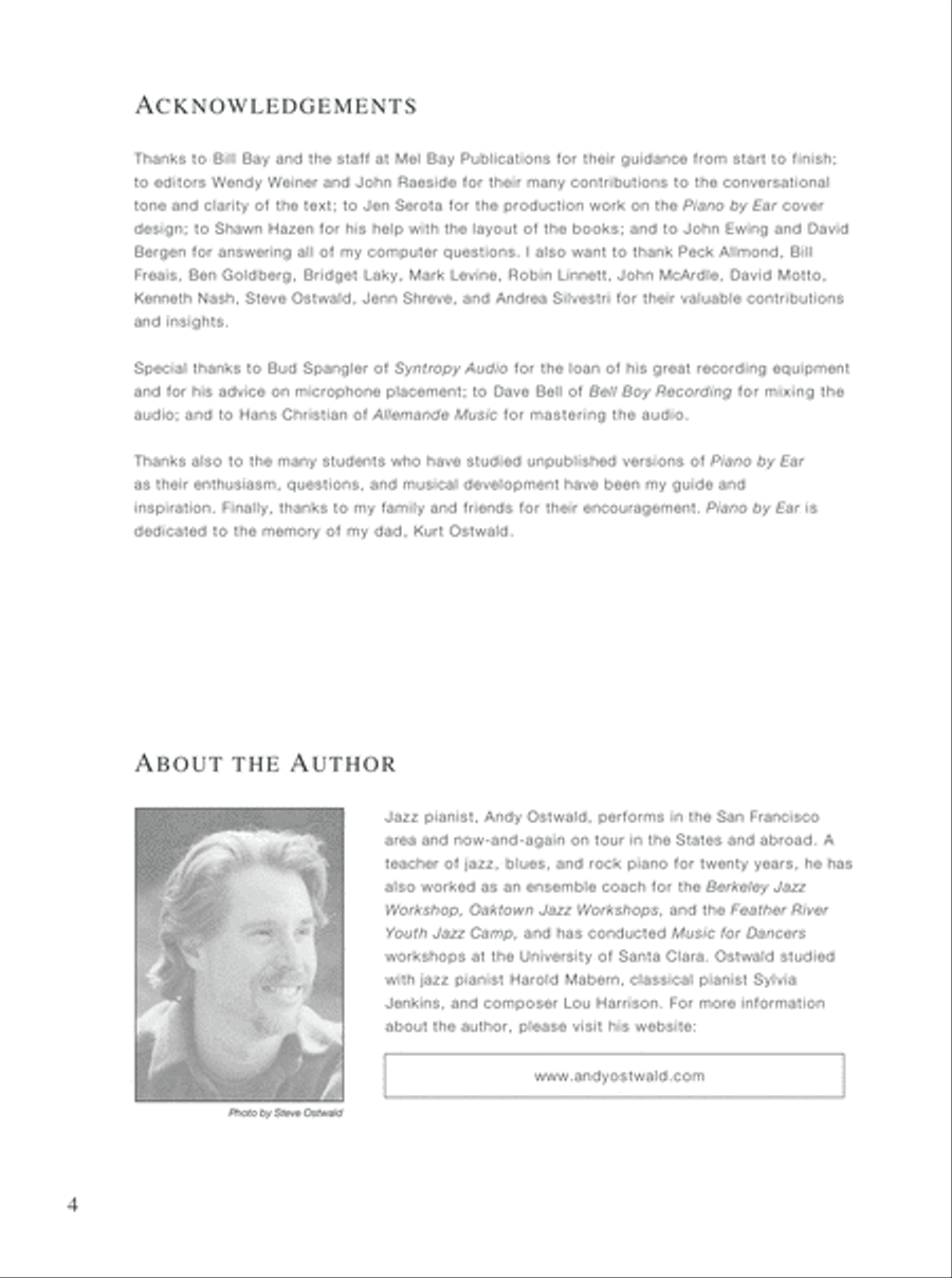 Play Jazz, Blues, & Rock Piano by Ear Book Three Piano Method scores gallery preview page 5