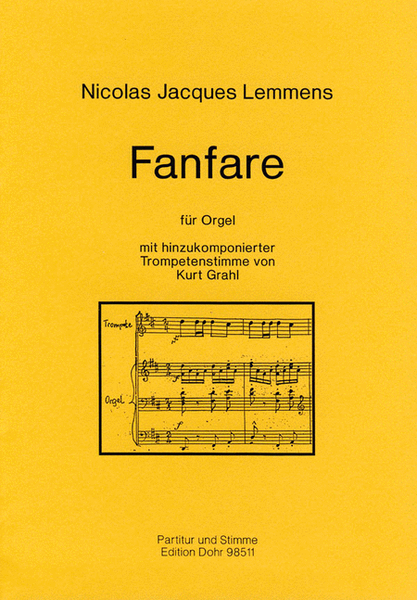 Fanfare (für Orgel mit hinzukomponierterTrompetenstimme)