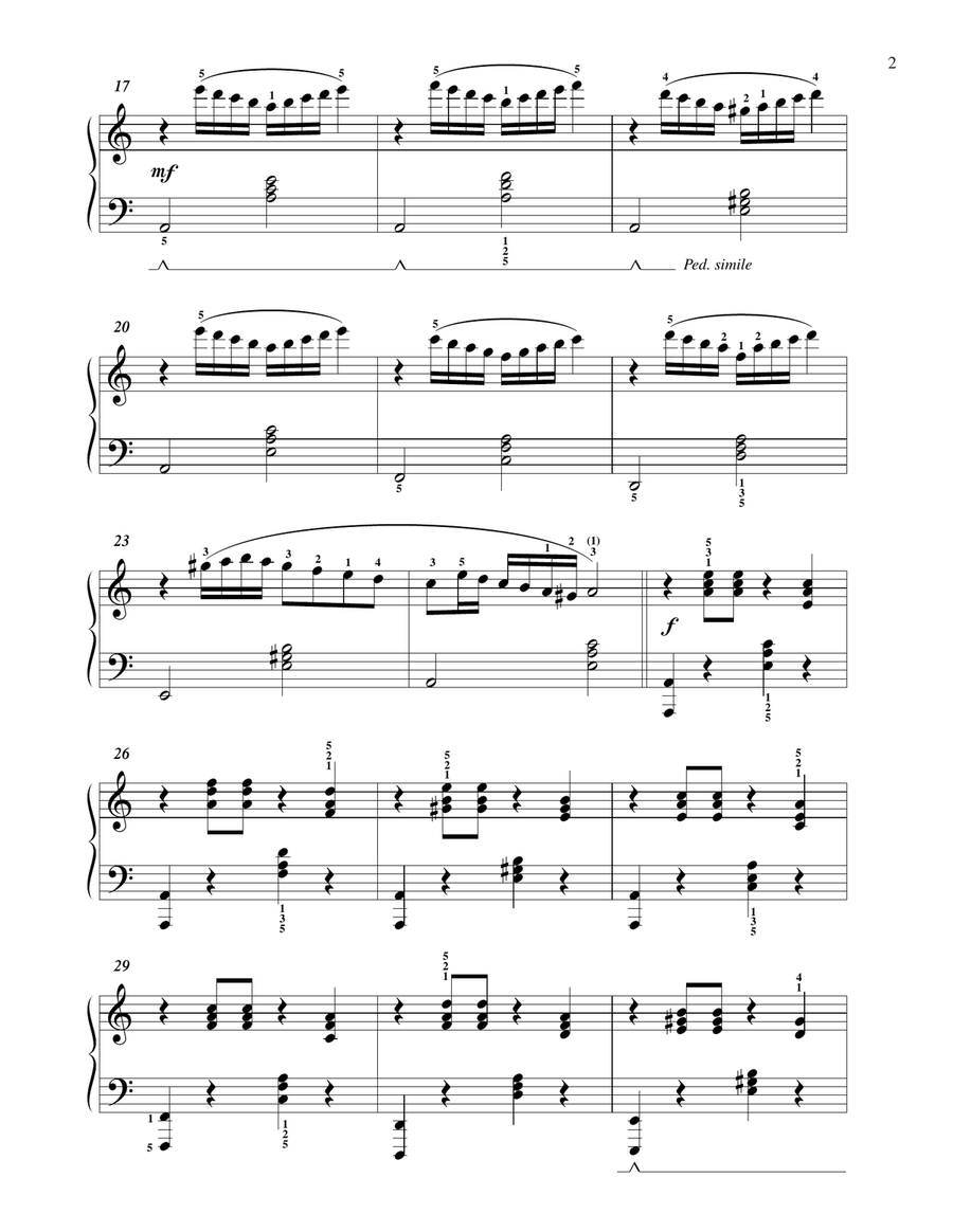 Halloween Sonatine Halloween Sonatine Piano Method scores gallery preview page 2