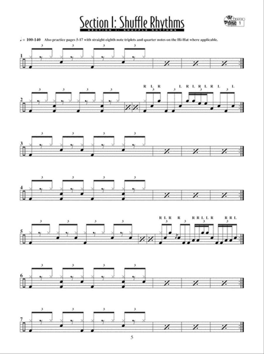 Rhythmic Aerobics Volume 2 Drum Set scores gallery preview page 6