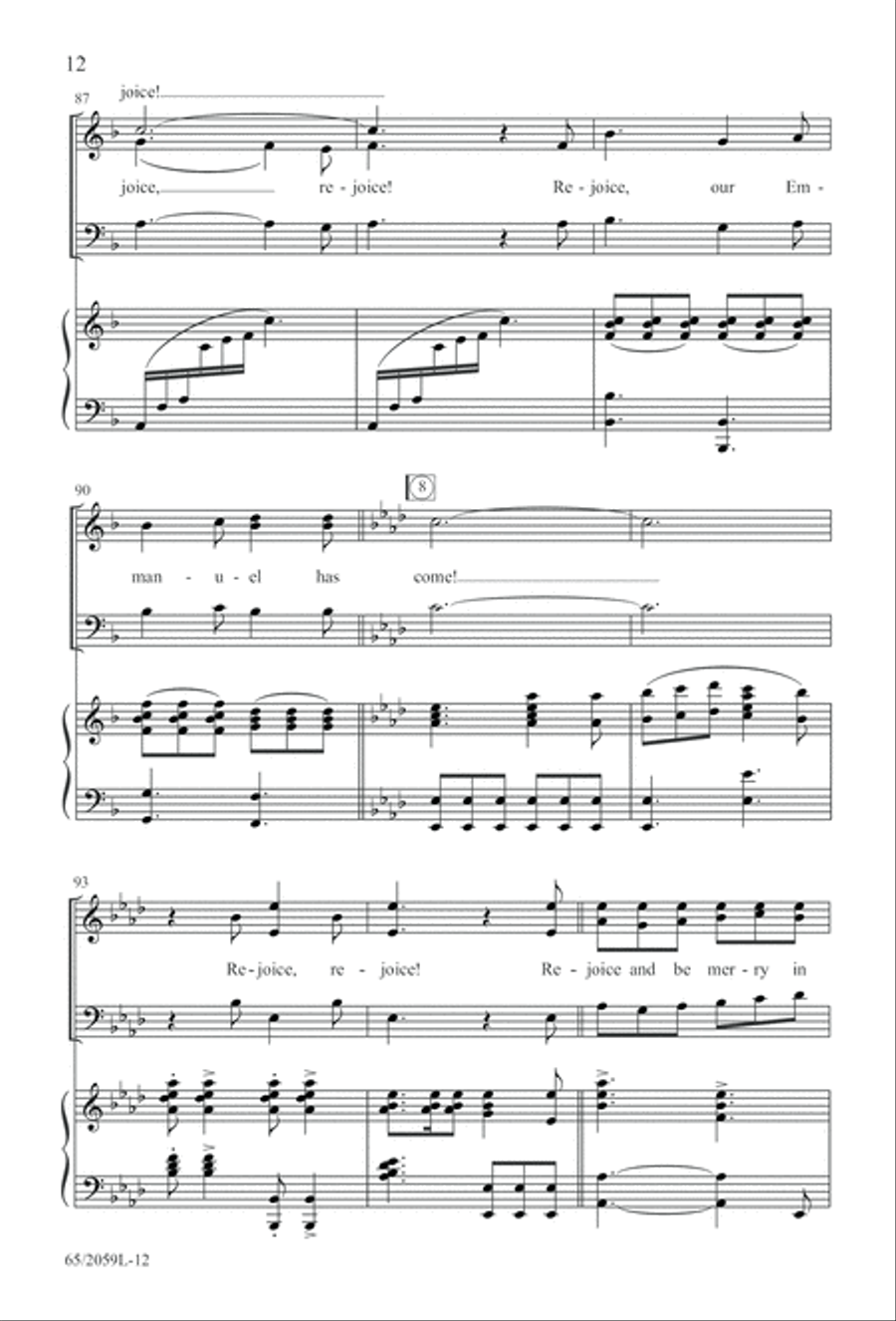 The Christmas Story The Christmas Story 3-Part scores gallery preview page 13