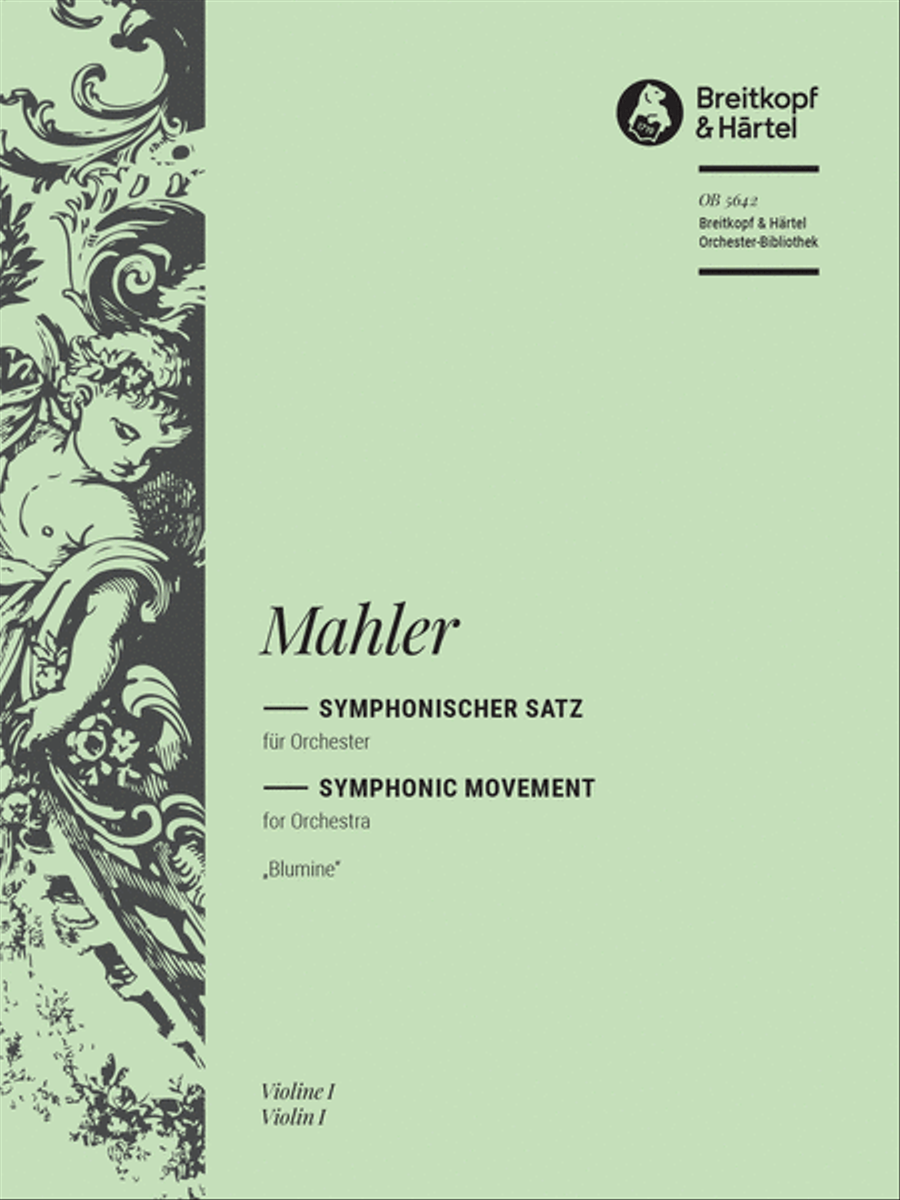 Symphonic Movement “Blumine” to Symphony No. 1 Orchestra scores gallery preview page 1