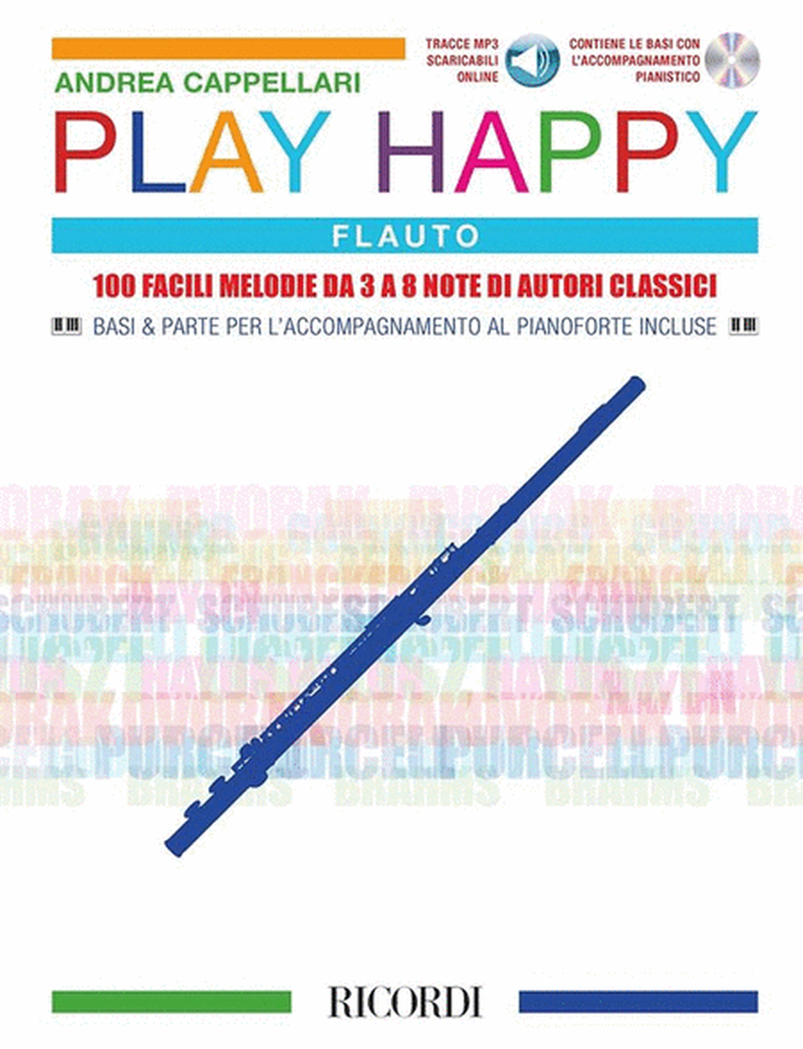 Play Happy (Flauto) - edizione con CD e MP3