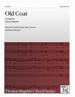 Old Coat - SATB with Piano
