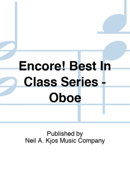 Encore! Best In Class Series - Oboe