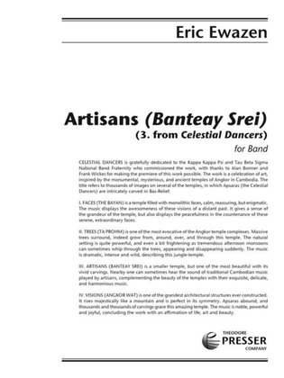 Artisans (3. From Celestial Dancers)