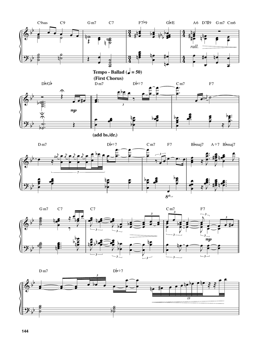 I've Got A Crush On You Piano scores gallery preview page 2