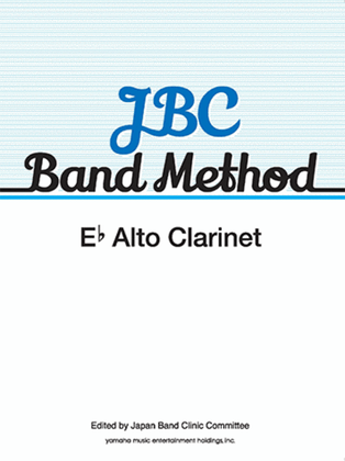 Book cover for JBC BAND METHOD EAlto Clarinet