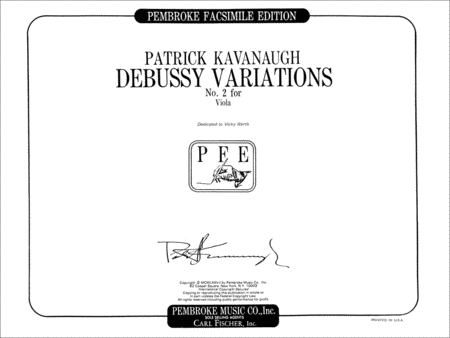 Debussy Variations